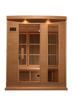 Dynamic Infrared 3 - Person FAR Infrared Sauna in Hemlock