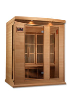 Dynamic Infrared 3 - Person FAR Infrared Sauna in Hemlock