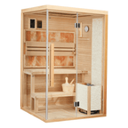 2-4 Person Steam Sauna, Traditional Sauna for Home, Home Spa Sauna, Indoor Sauna