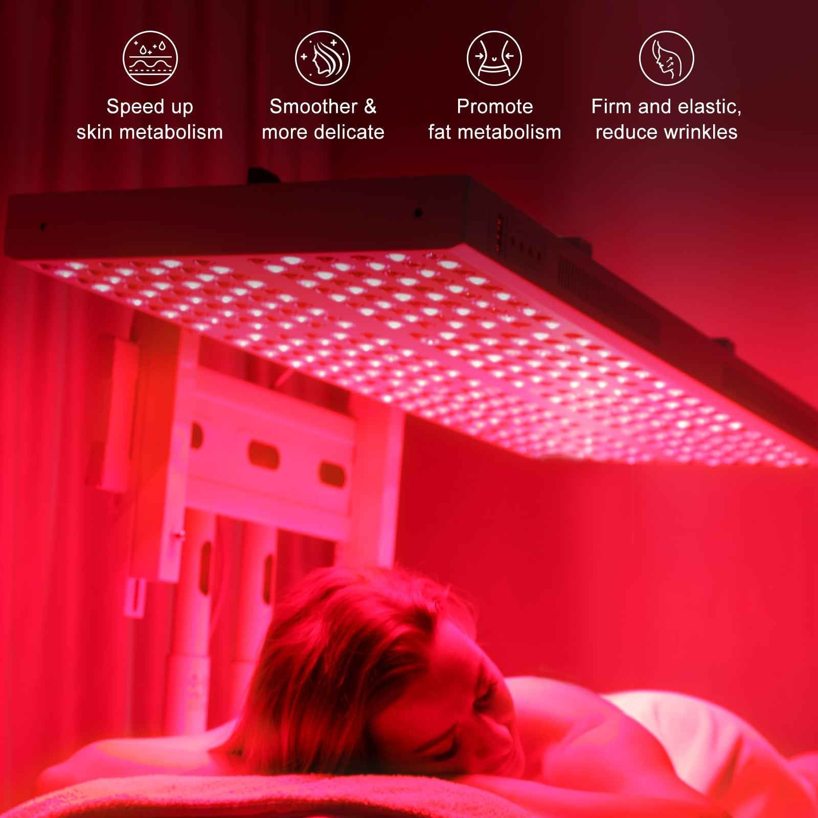 Red Light Therapy Device with Stand - Moving Pro Series Professional Edition